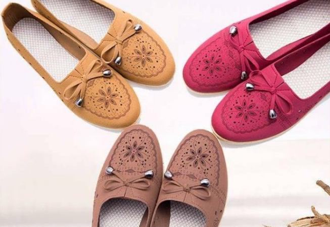 Zapatos de primavera y otoño suaves con flores para mujer - MXbueno