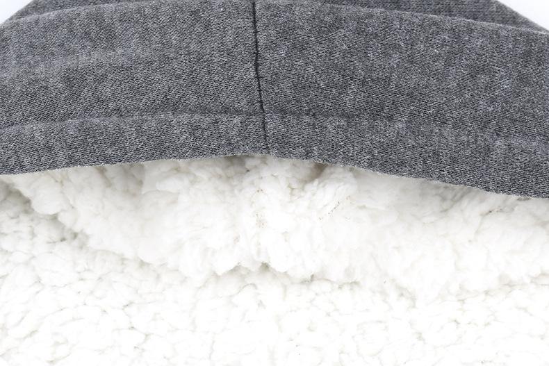 ¡GRAN OFERTA DE SÓLO ESTA SEMANA!Chaqueta de manga larga con capucha de bolsillo con hebilla de cuerno para mujer - MXbueno