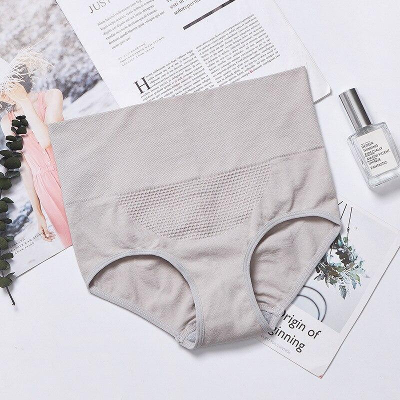 [W-Ropa Interior] 🔥Cuerpo De Mujer Que Da Forma A La Ropa Interior Suave De Cintura Alta.