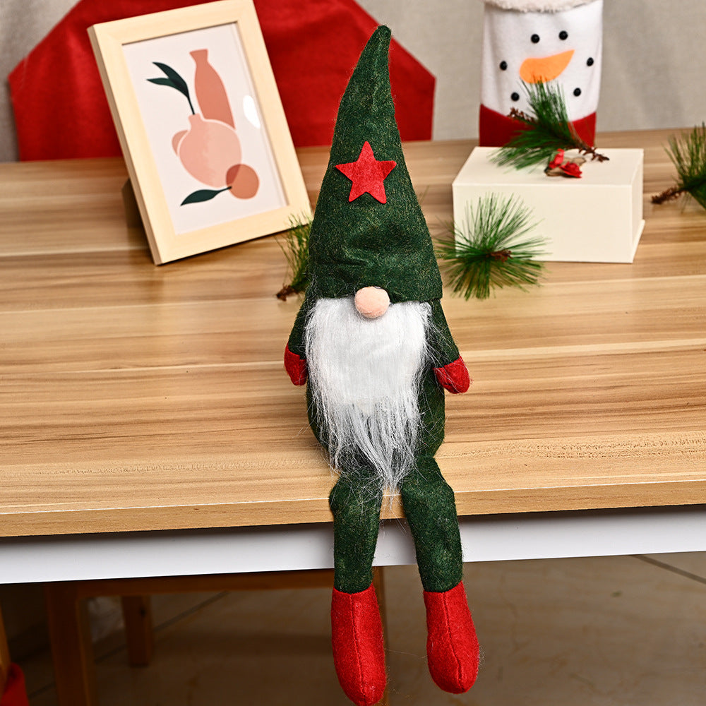 Regalos De Navidad Para Niños Arte De Tela Sacos De Arena Muñecos De Muñeco De Nieve Viejos Adornos De Escritorio Decoraciones De Escena De Ventana