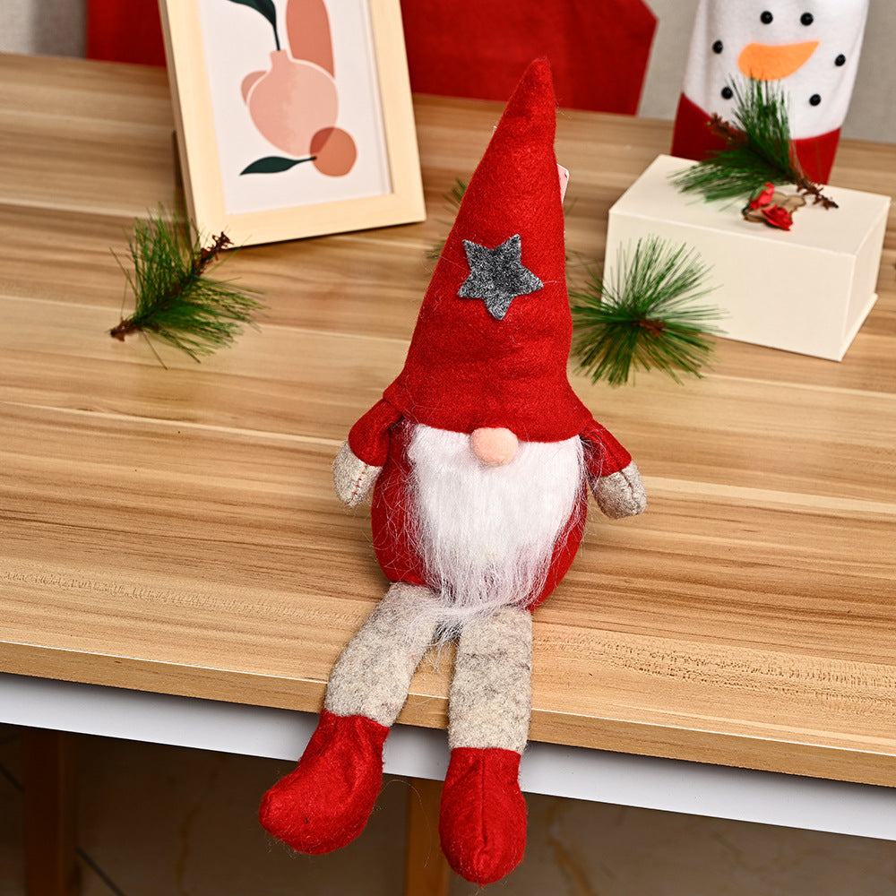 Regalos De Navidad Para Niños Arte De Tela Sacos De Arena Muñecos De Muñeco De Nieve Viejos Adornos De Escritorio Decoraciones De Escena De Ventana