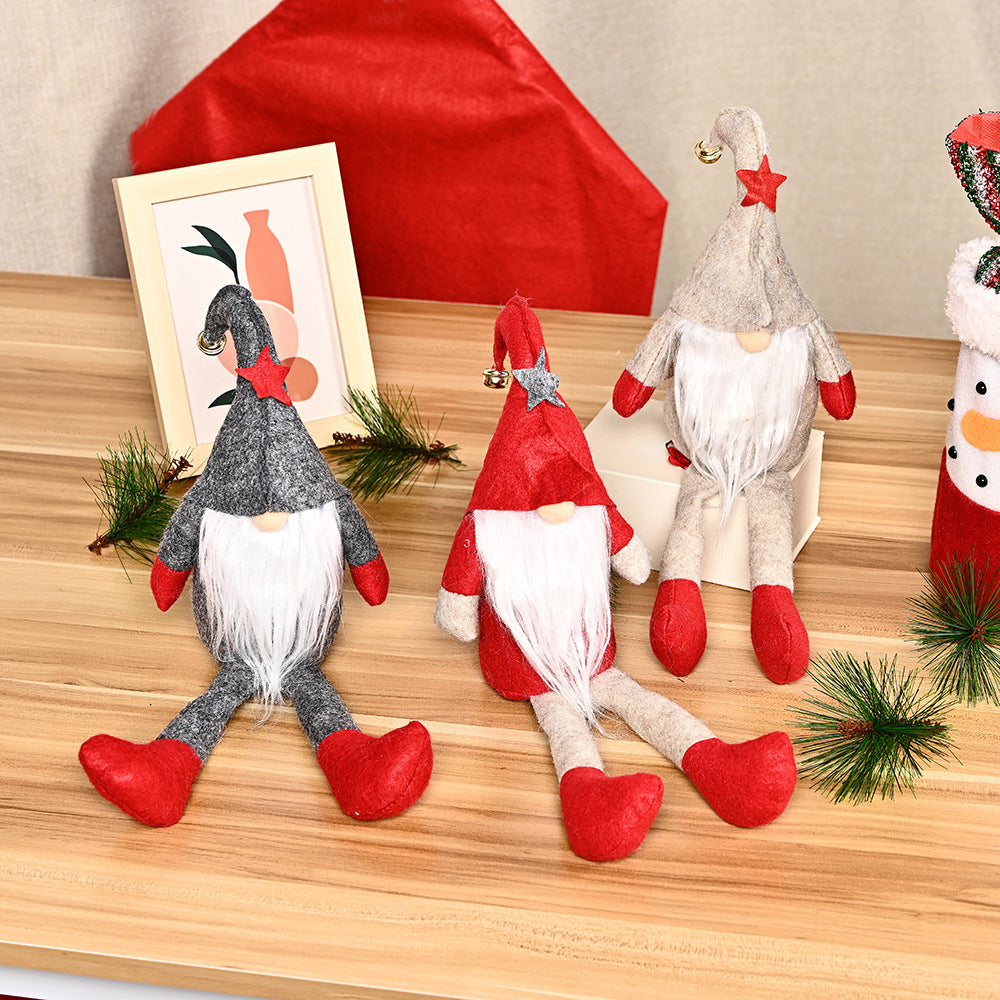 Regalos De Navidad Para Niños Arte De Tela Sacos De Arena Muñecos De Muñeco De Nieve Viejos Adornos De Escritorio Decoraciones De Escena De Ventana