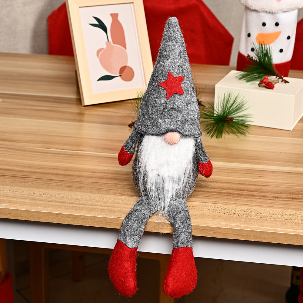 Regalos De Navidad Para Niños Arte De Tela Sacos De Arena Muñecos De Muñeco De Nieve Viejos Adornos De Escritorio Decoraciones De Escena De Ventana