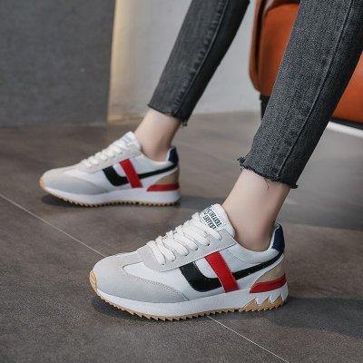 Deportes todo-fósforo y zapatos de mujer zapatos blancos de cuero del ocio - MXbueno