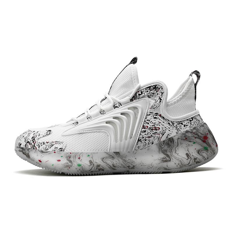 Zapato clásico deportivo color liso blanco