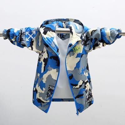 Chamarra Ligera Tipo Rompevientos Para Niño - MXbueno