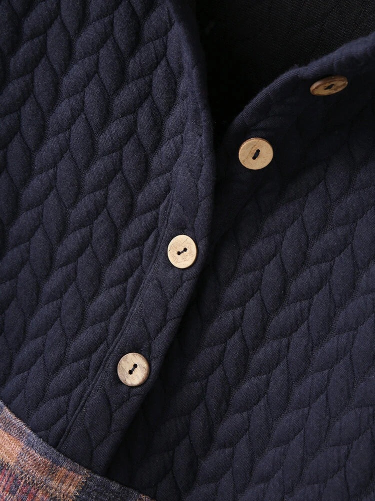 Chaqueta Estilo Sudadera Holgada Con Capucha