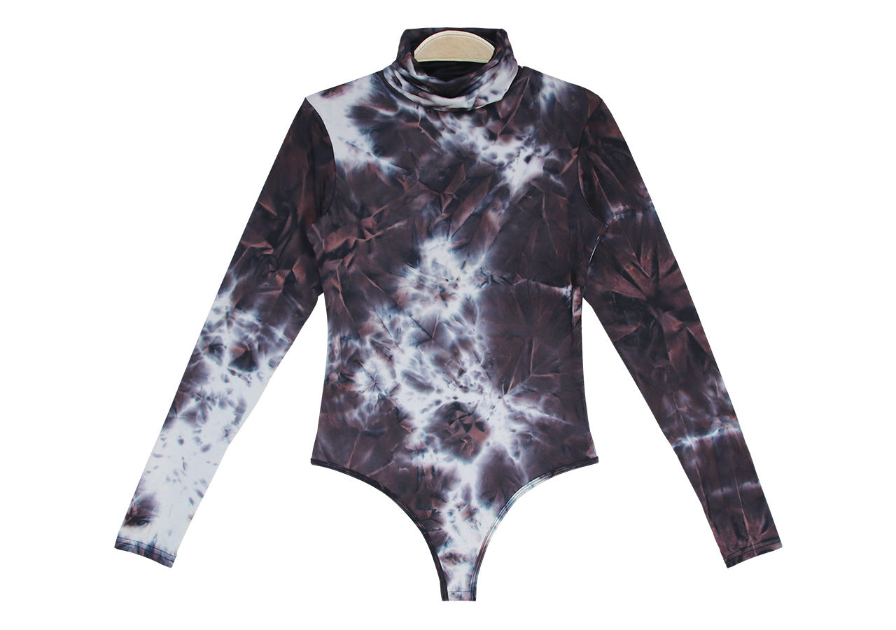 Medias Finas De Color Sólido De Manga Larga Con Cuello Alto De 12 Colores Para El Invierno