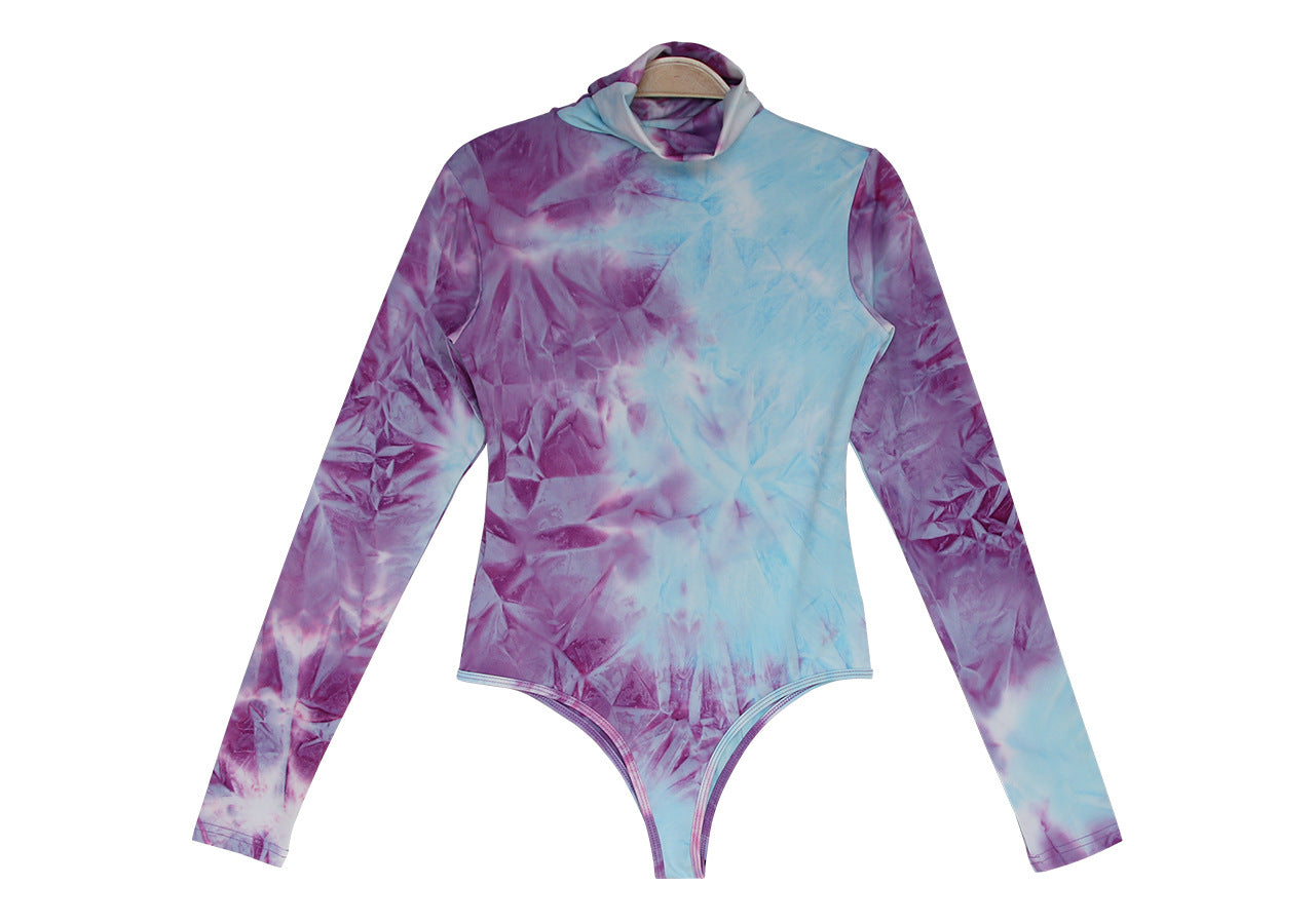 Medias Finas De Color Sólido De Manga Larga Con Cuello Alto De 12 Colores Para El Invierno