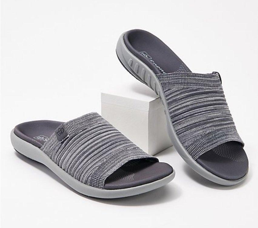 Sandalias Planas Informales Tejidas Con Mosca De Gran Tamaño