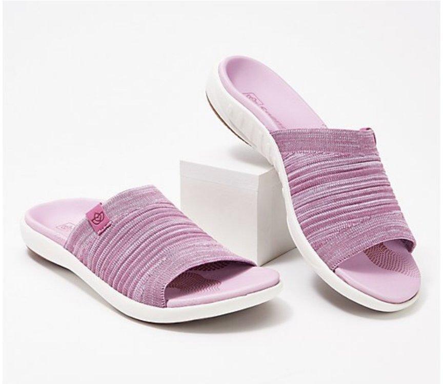 Sandalias Planas Informales Tejidas Con Mosca De Gran Tamaño