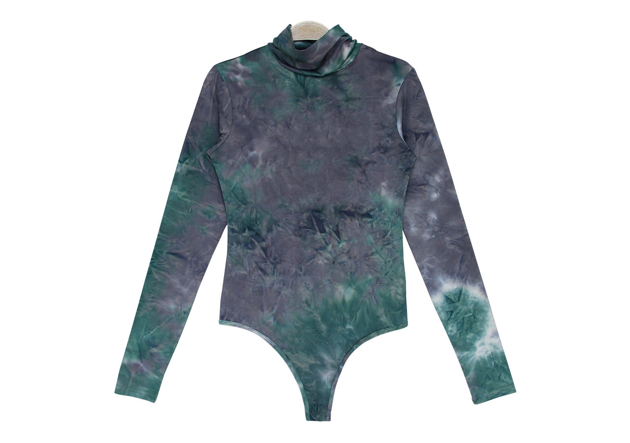 Medias Finas De Color Sólido De Manga Larga Con Cuello Alto De 12 Colores Para El Invierno