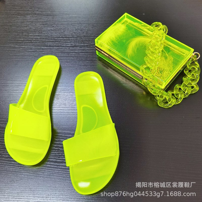 Pantuflas De Gelatina