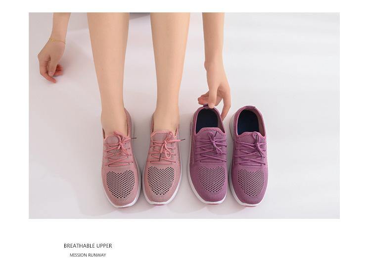 Zapatillas de nueva malla de verano transpirable para mujeres - MXbueno