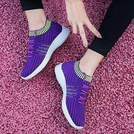 Zapatillas Air Con Plataforma De Malla Ligera Y Antideslizante