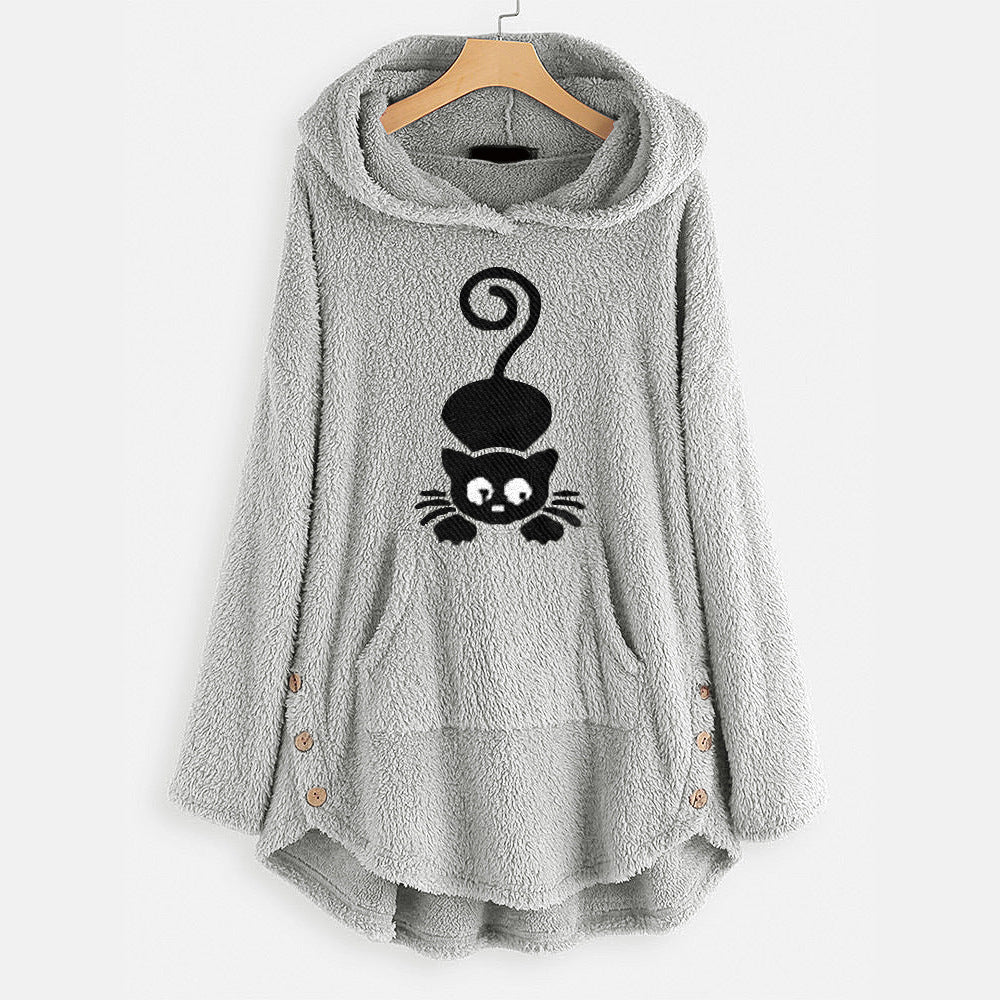 Chaqueta De Mujer Con Bordado De Terciopelo De Doble Cara