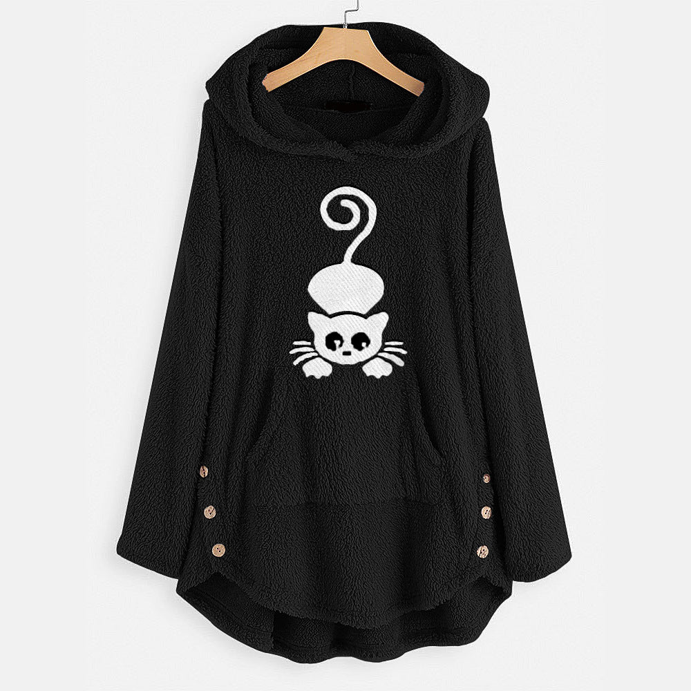 Chaqueta De Mujer Con Bordado De Terciopelo De Doble Cara