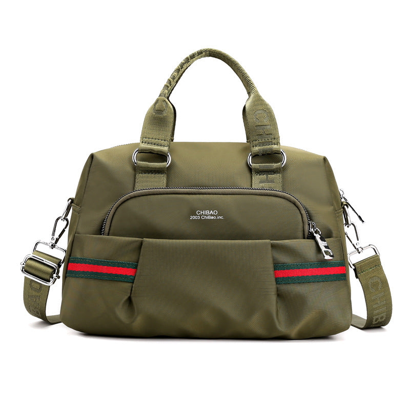 [W-Bolso] Nuevo Bolso Casual Para Mujer Bolso De Hombro A La Moda De Gran Capacidad