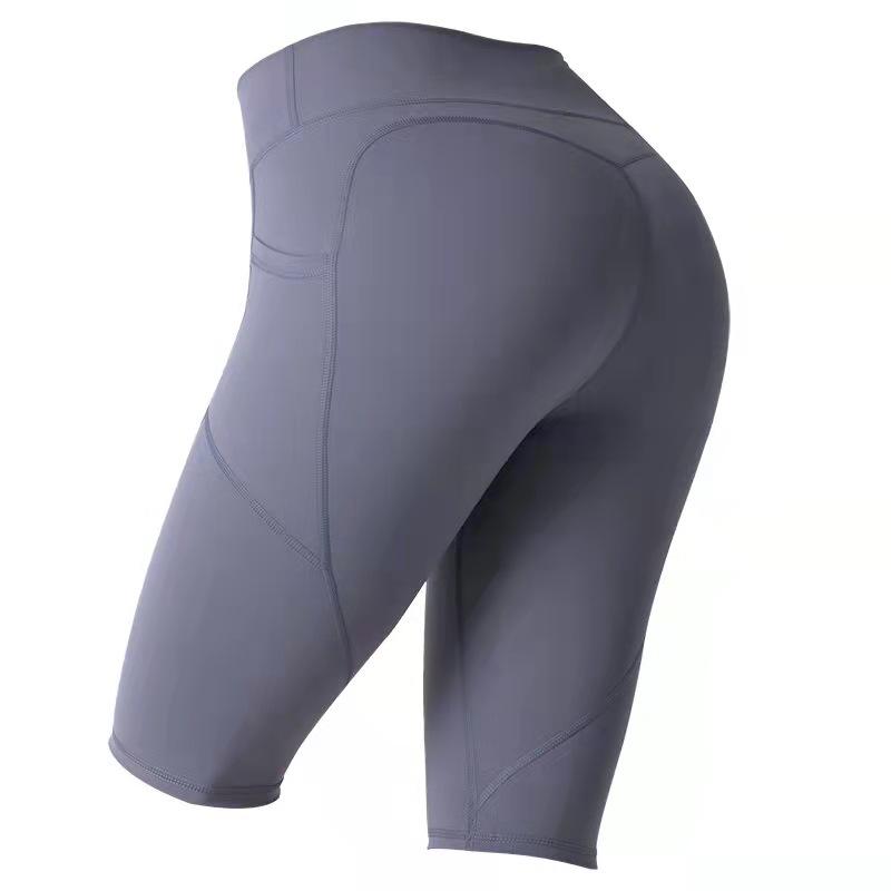 Pantalones De Yoga De Cintura Alta Nude