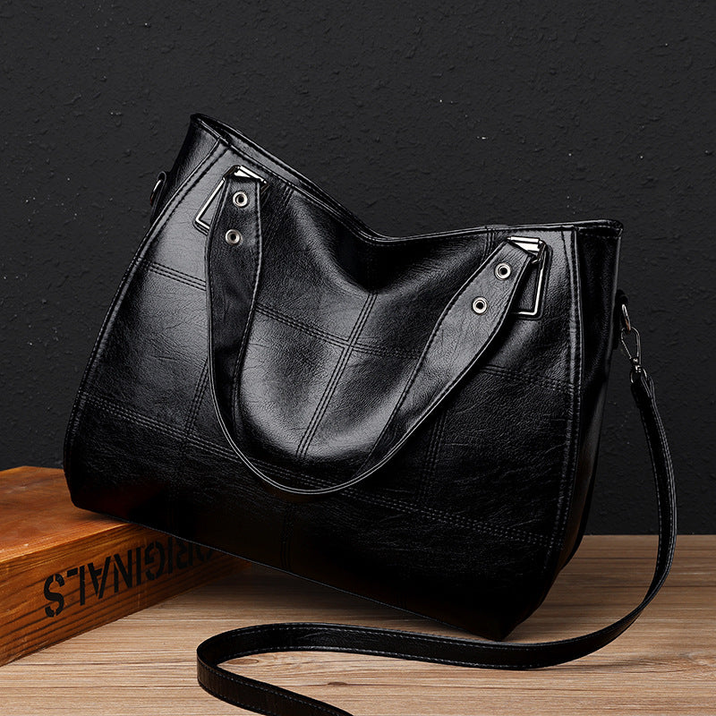 [W-Bolso] Bolso De Madre De Mediana Edad Casual De Moda De Gran Capacidad