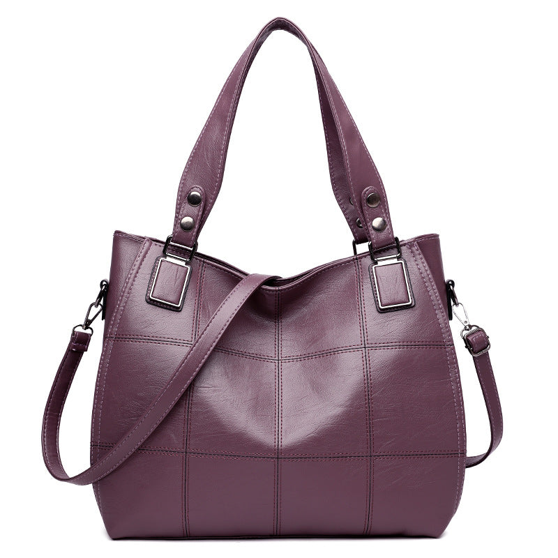 [W-Bolso] Bolso De Madre De Mediana Edad Casual De Moda De Gran Capacidad