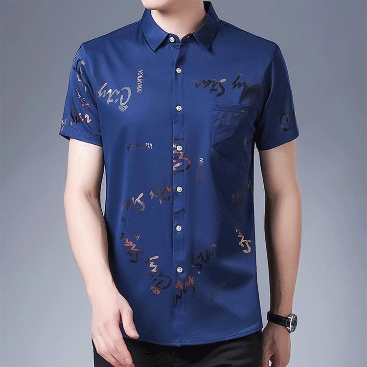 [M-Ropa] Camisa De Manga Corta Para Hombres