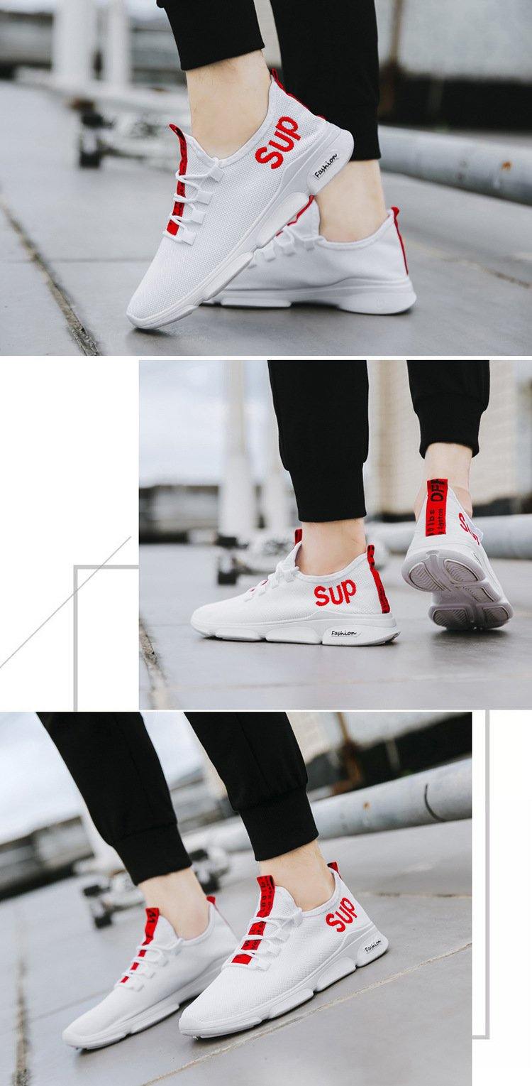 Zapatos deportivos casuales para hombre Tendencia Respirable - MXbueno