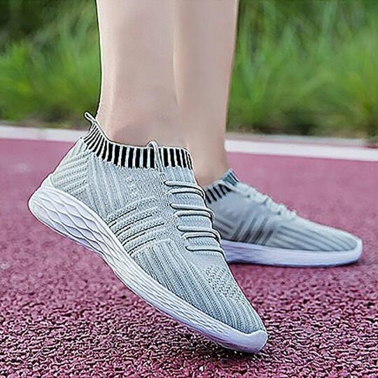 Zapatillas Air Con Plataforma De Malla Ligera Y Antideslizante