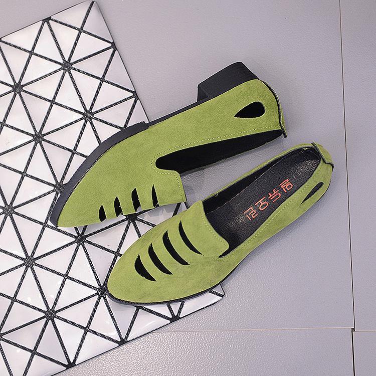 Verano nuevo europeo y americano Zapatos para mujer plana tendencia casual - MXbueno