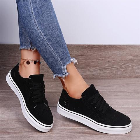 Pisos Moda Casual Cordones Malla Lona Cordones