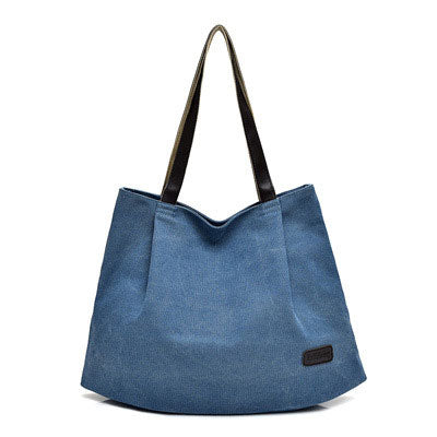 Bolso De Lona De Gran Capacidad Para Mujer