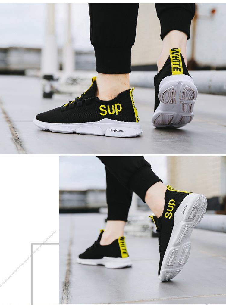 Zapatos deportivos casuales para hombre Tendencia Respirable - MXbueno