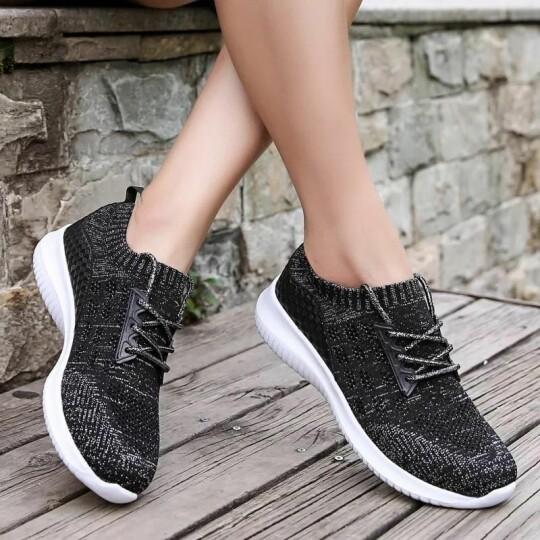 Zapatillas Air Con Plataforma De Malla Ligera Y Antideslizante