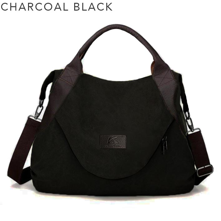 [W-Bolso] Bolsa De Mensajero De Lona Bolso Informal