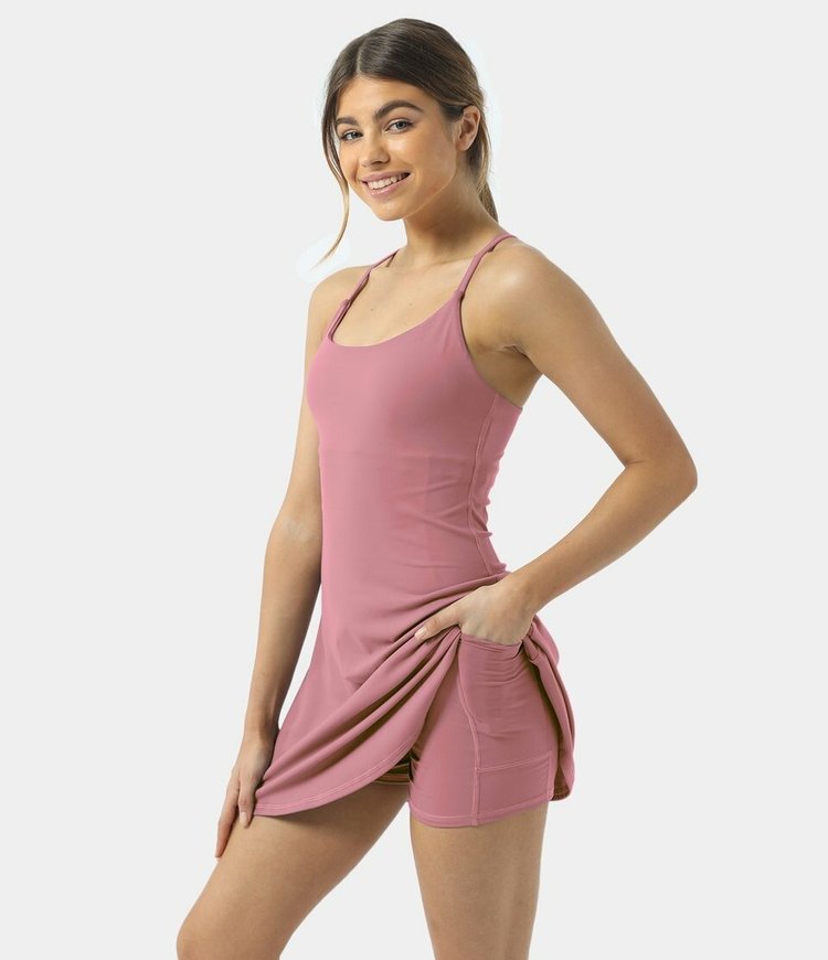 [W-Ropa] Vestido De Actividad 2 En 1 Para Todos Los Días.