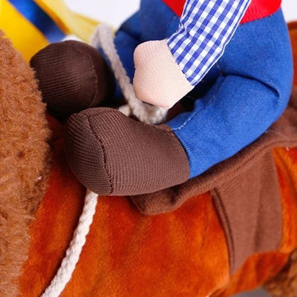 Traje de perro - Cowboy Rider