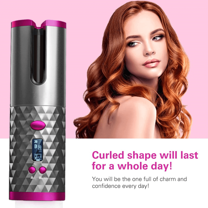 Rizador De Pelo Giratorio Automático