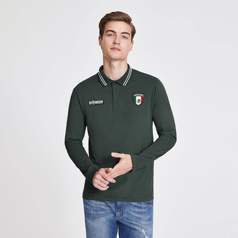 Camiseta de manga larga con la bandera mexicana - MXbueno