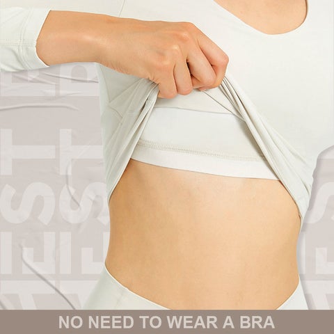 Almohadilla Deportiva Para El Pecho Con Banda De Manga Larga