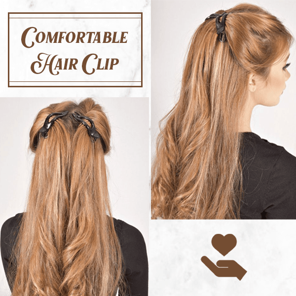 (2 piezas) Pinza de pelo curva francesa Concord™ - MXbueno