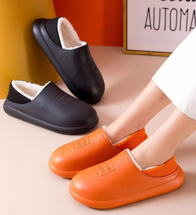 Pantuflas De Felpa Antideslizantes De Fondo Suave - MXbueno