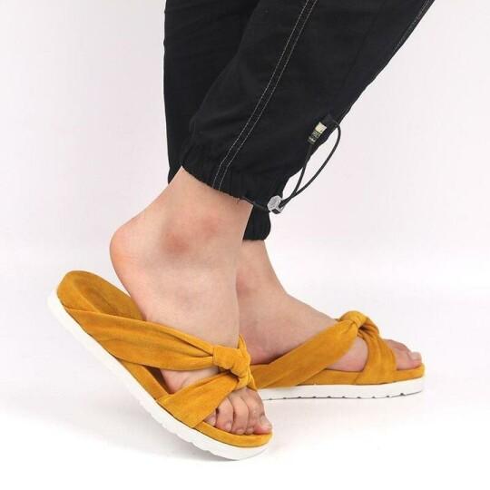 Sandalias De Plataforma Con Lazo Para Mujer