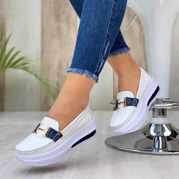 Zapatos De Plataforma Casual Para Mujer