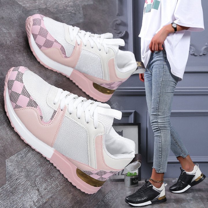 Zapatos Deportivos Ortopédicos Cómodos Con Cordones Para Mujer