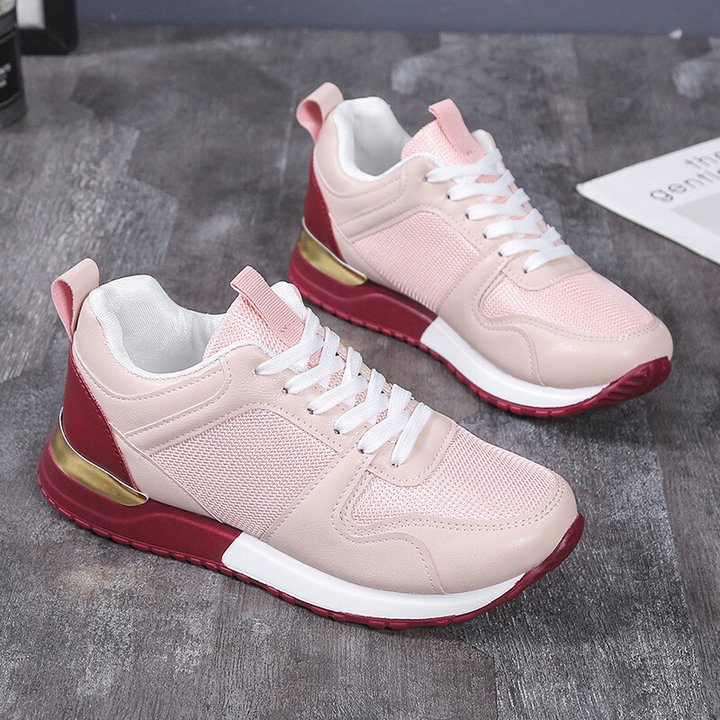 Zapatos Deportivos Ortopédicos Cómodos Con Cordones Para Mujer