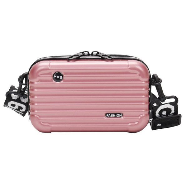 [W-Bolso] Bolso De Mano Cuadrado Con Forma De Estuche De Viaje De Tamaño Mini