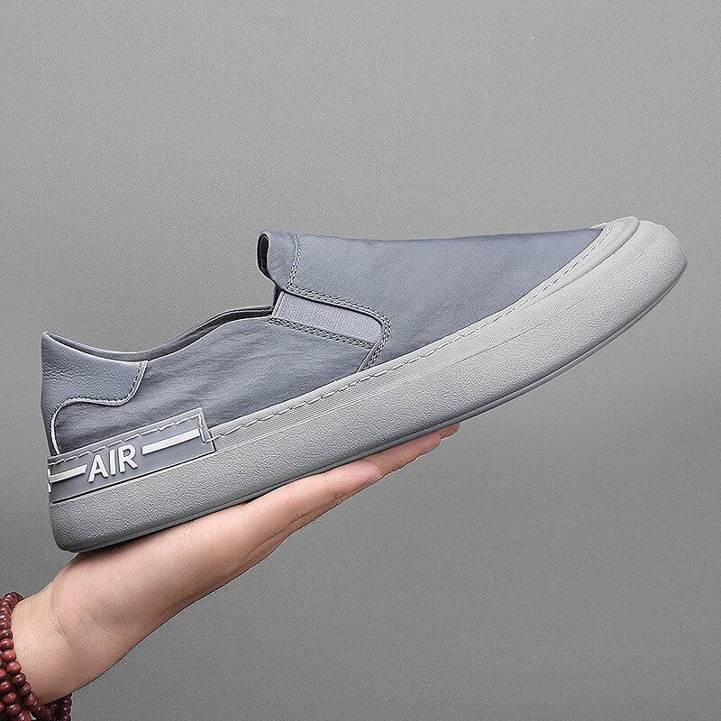 Zapatos de skate transpirables de tela de seda de hielo para hombre - MXbueno