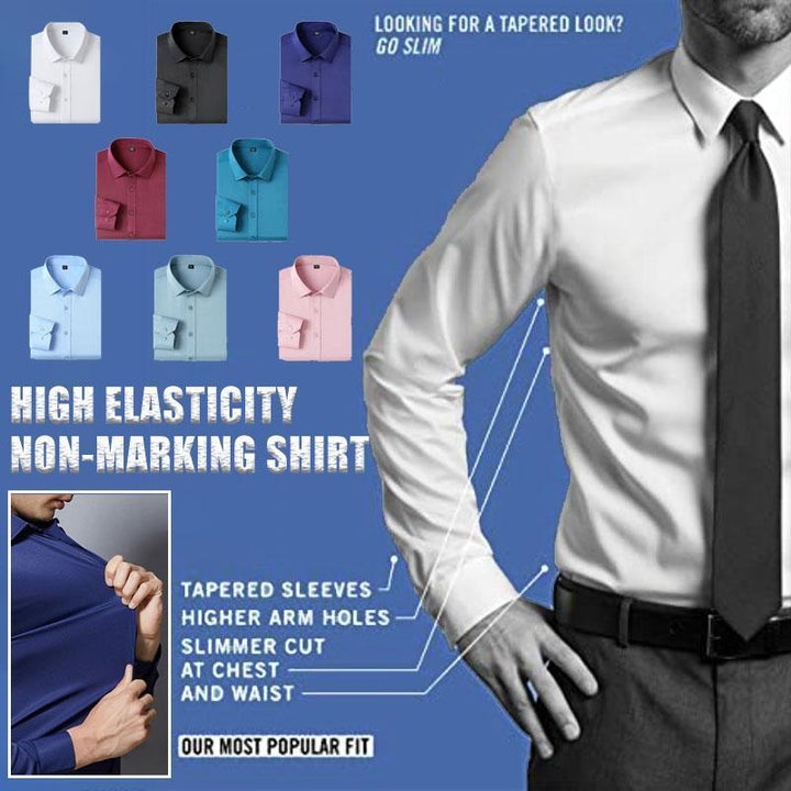 Camisa anti-arrugas sin planchar Must Stretch para hombreCamisa anti-arrugas sin planchar Must Stretch para hombre