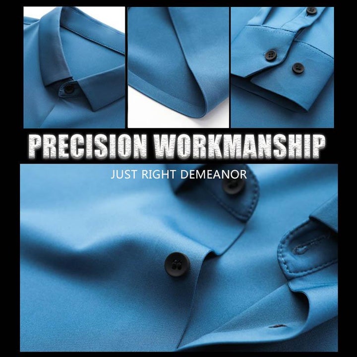 Camisa anti-arrugas sin planchar Must Stretch para hombreCamisa anti-arrugas sin planchar Must Stretch para hombre