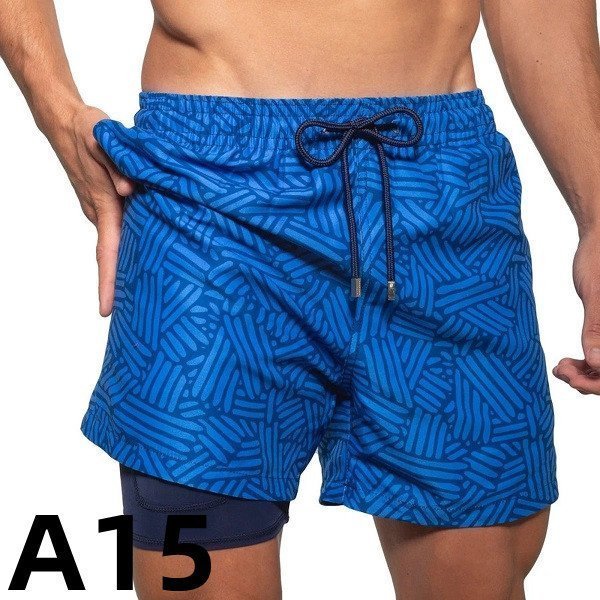 [M-Ropa] Venta Caliente Del Día Del Padre-🔥 Shorts De Playa De Doble Capa